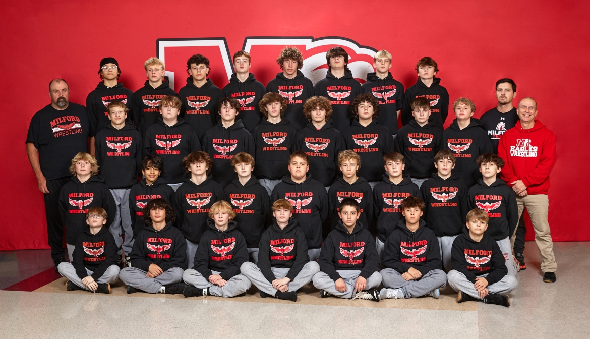 2023-24 Boys Junior High Wrestling Team